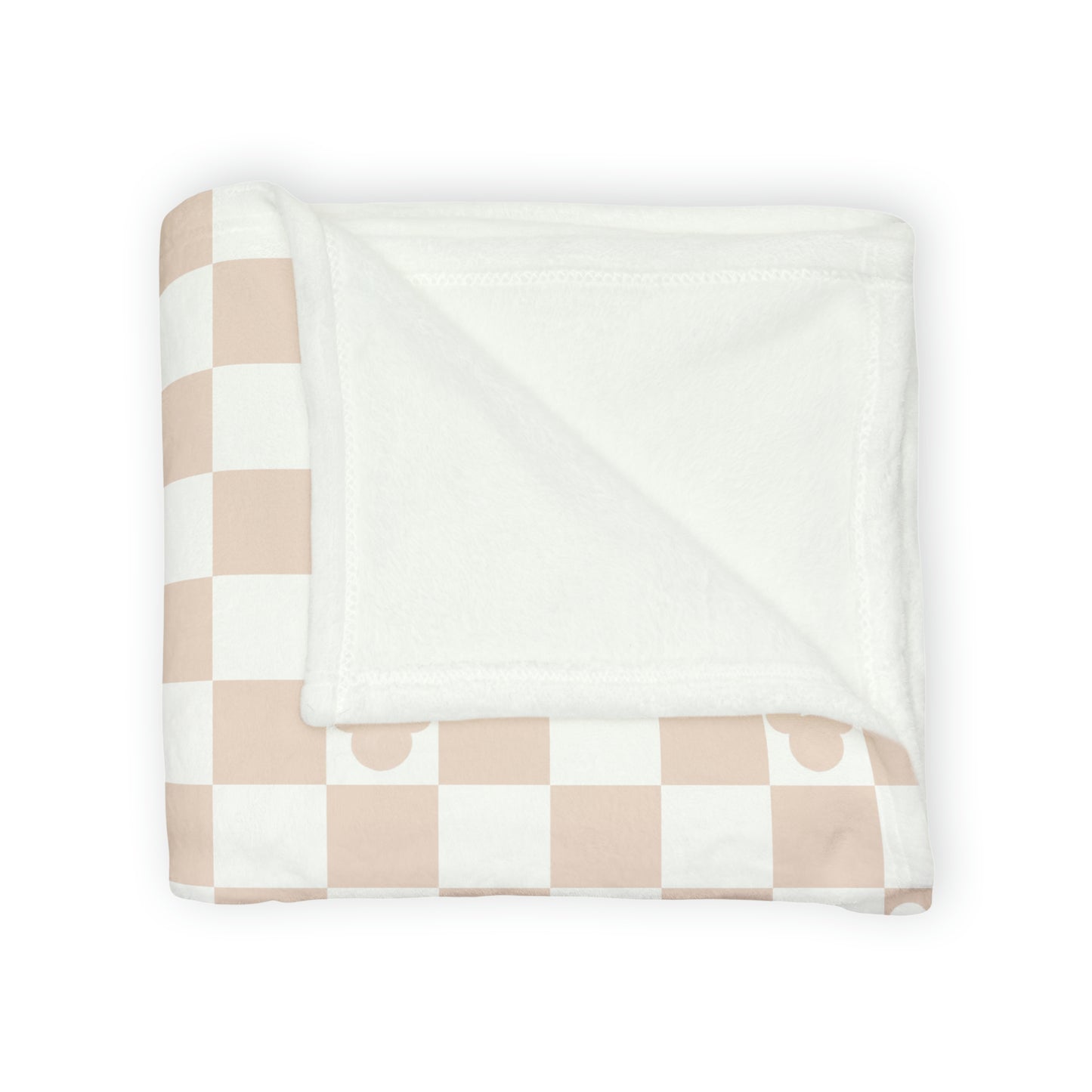 Oh Mickey (tan) Plush Blanket
