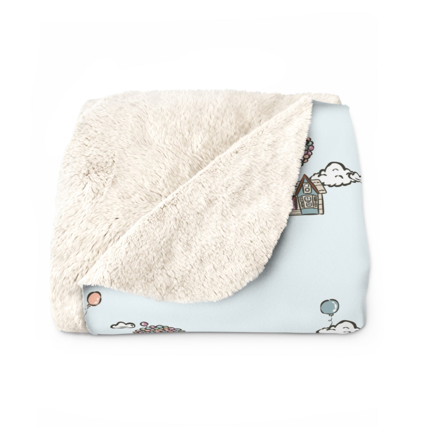 Paradise Falls Sherpa Fleece Blanket